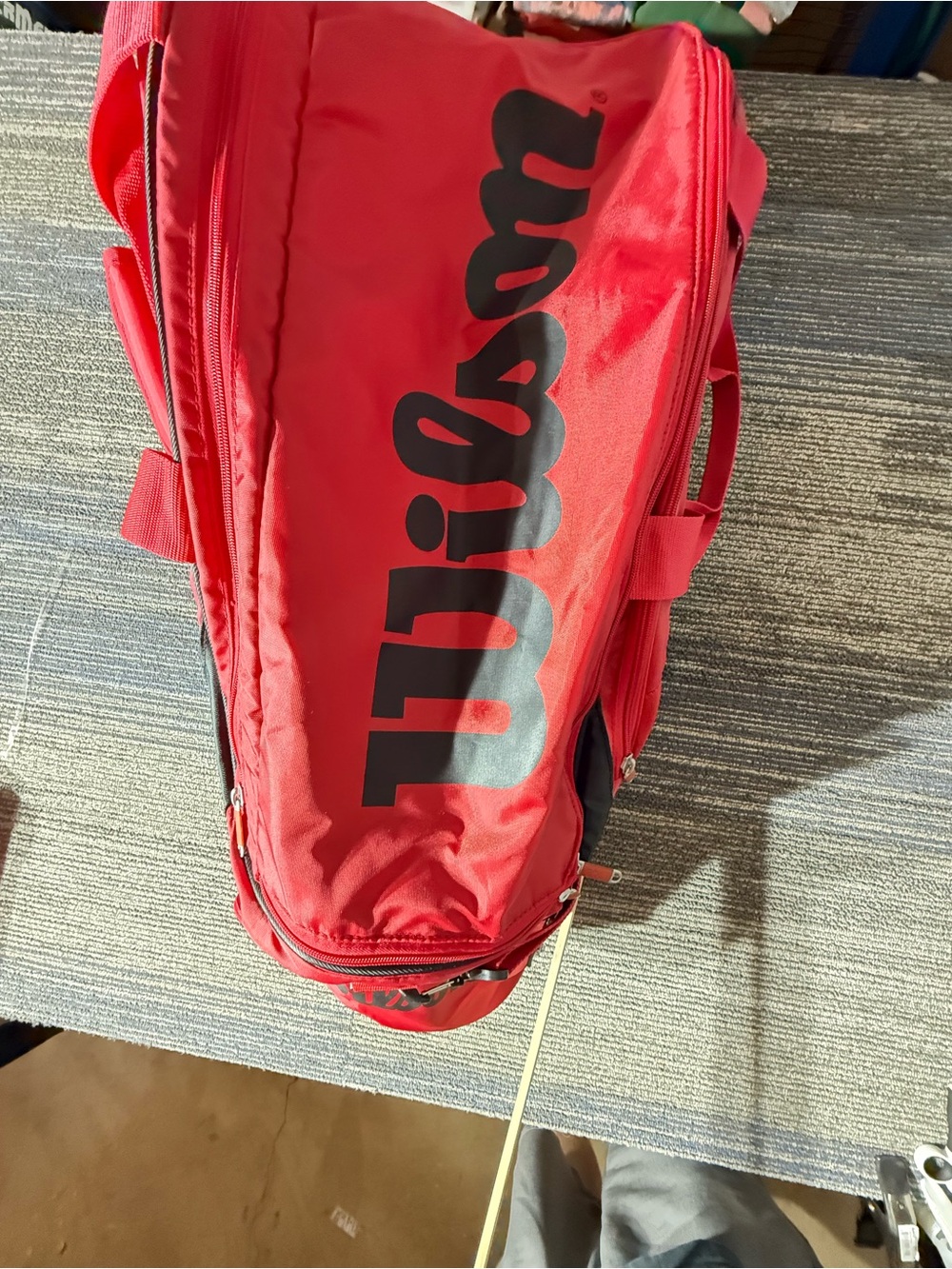 Wilson Red Sports Gear Duffel